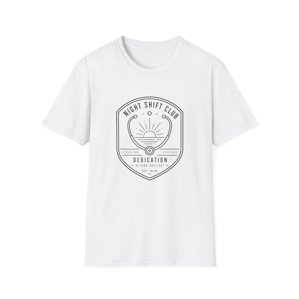 Night Shift Club Badge Sunset T-Shirt