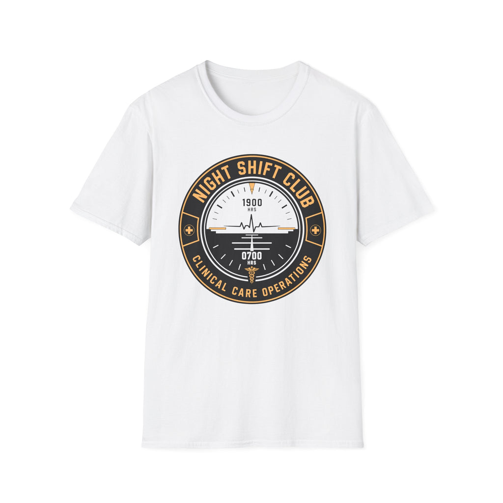 Night Shift Club Badge Operations T-Shirt