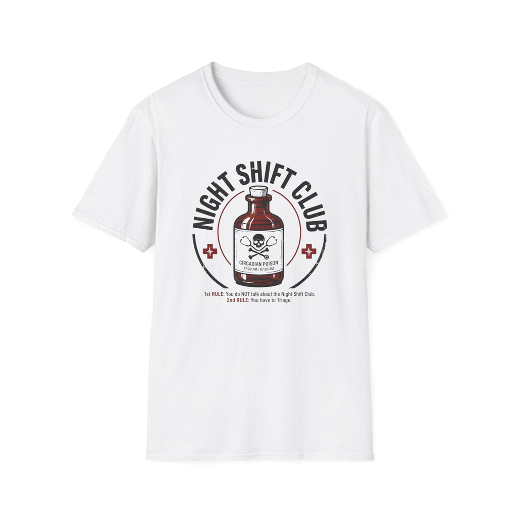 Circadian Poison Night Shift Fight Club T-Shirt