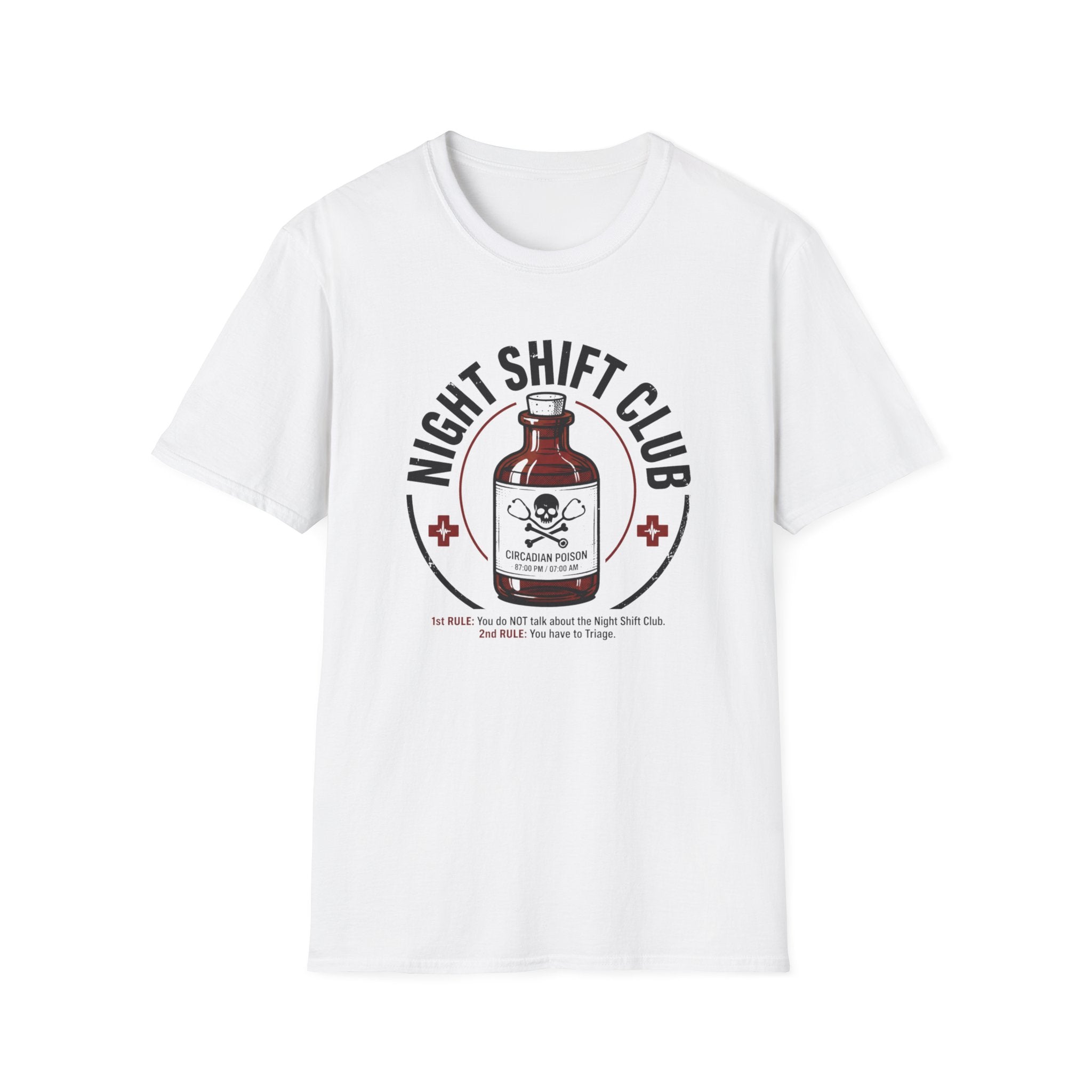 Circadian Poison Night Shift Fight Club T-Shirt