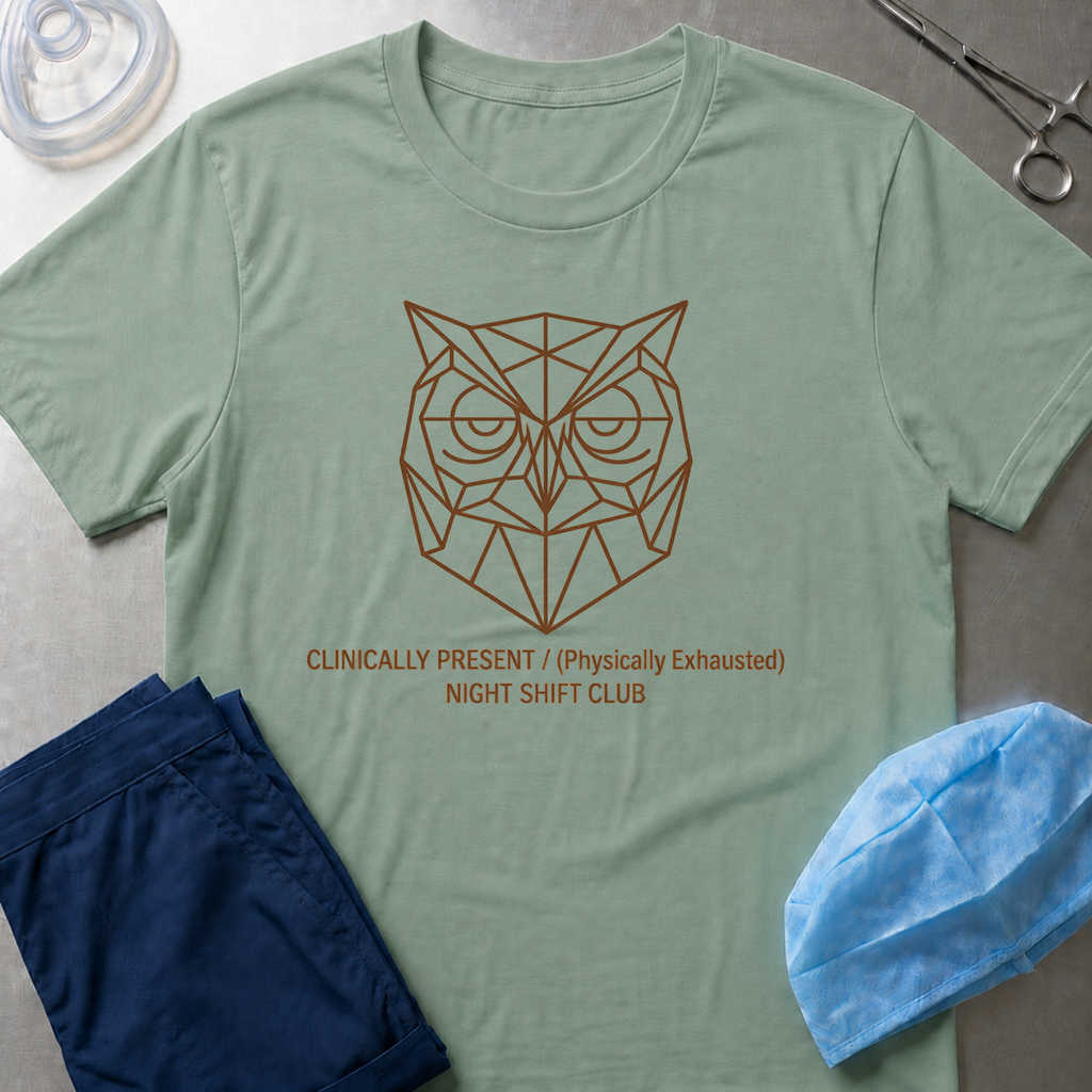 Clinically Present Owl T-Shirt