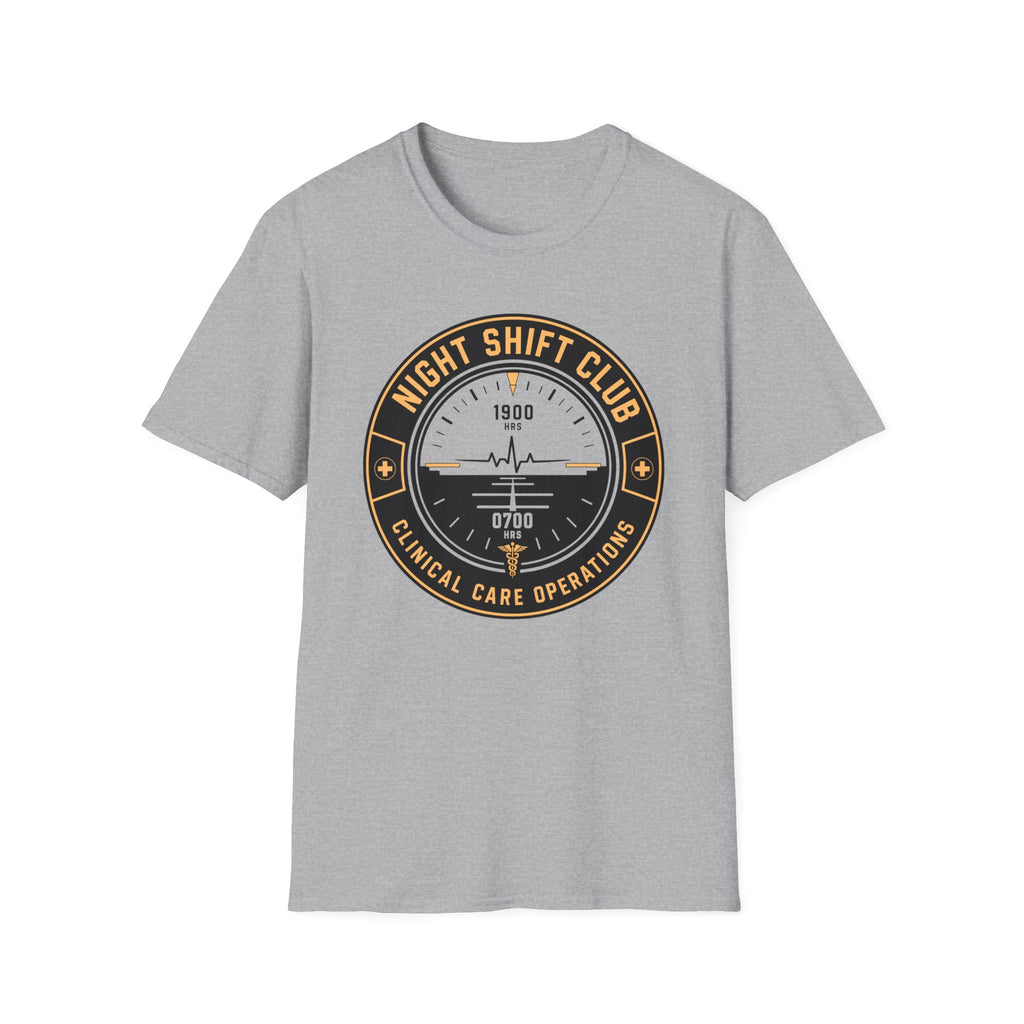 Night Shift Club Badge Operations T-Shirt