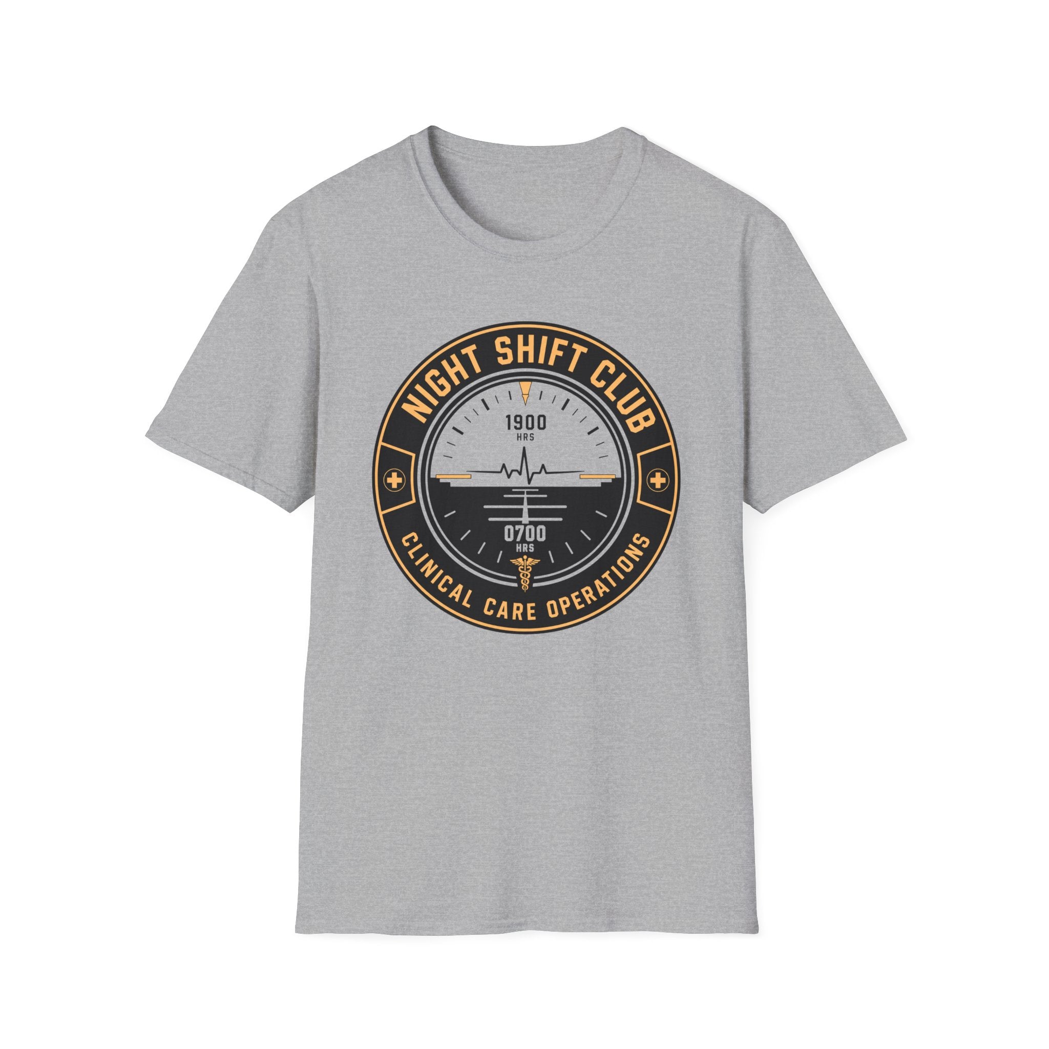 Night Shift Club Badge Operations T-Shirt