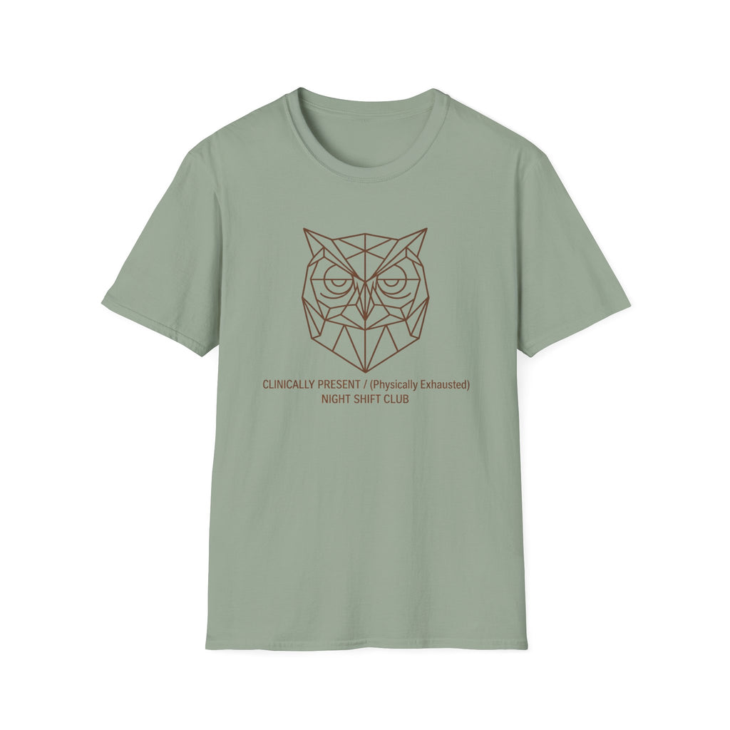 Clinically Present Owl T-Shirt