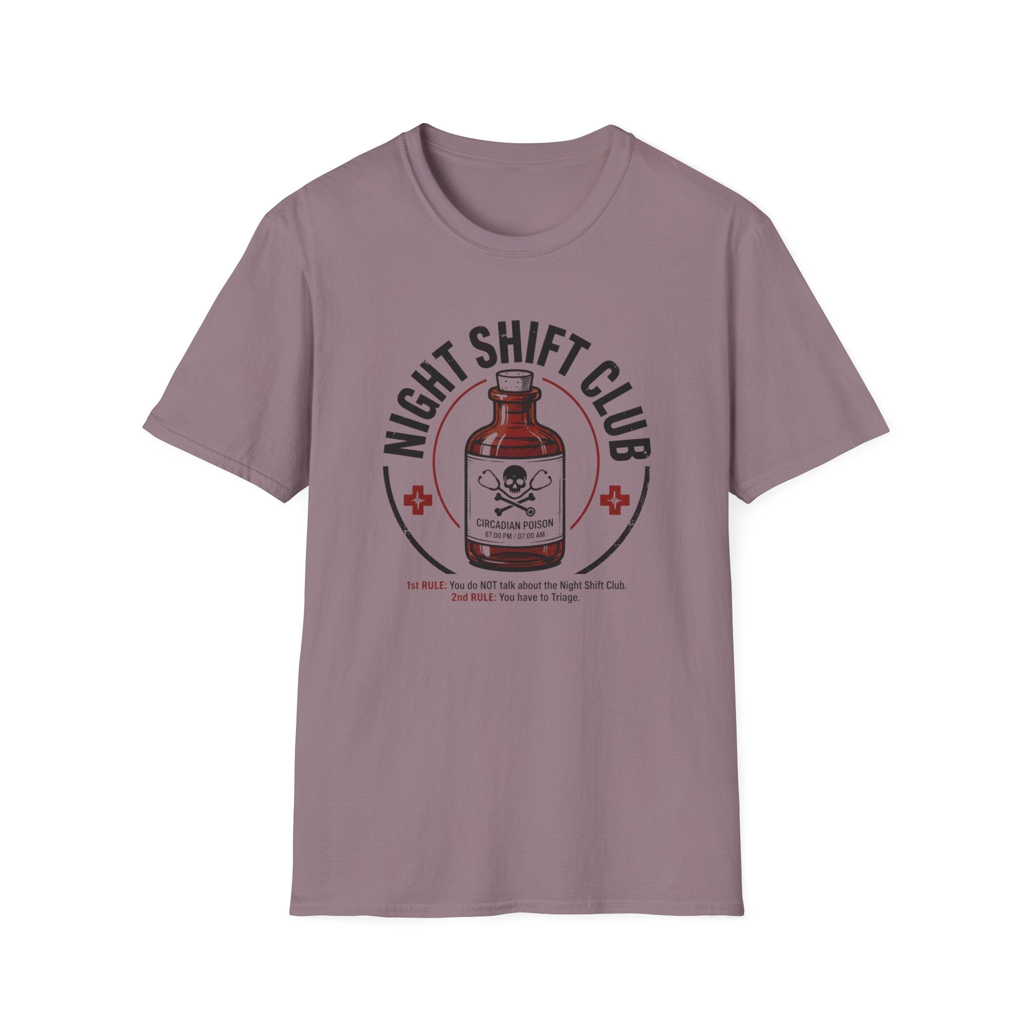 Circadian Poison Night Shift Fight Club T-Shirt