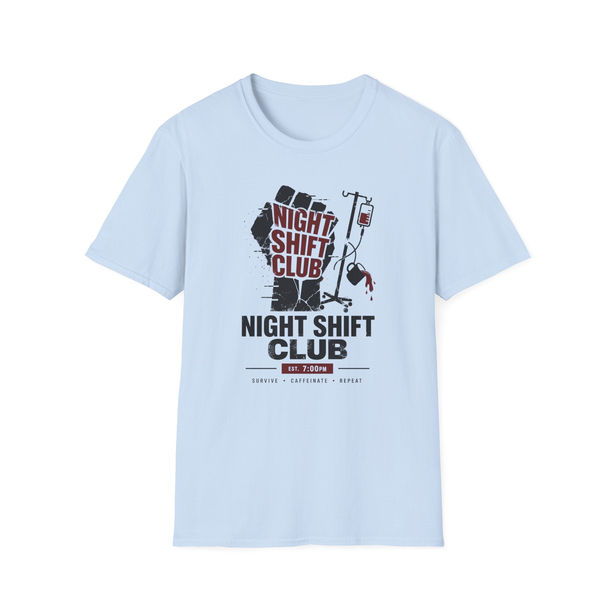 Night Shift Fight Club T-Shirt