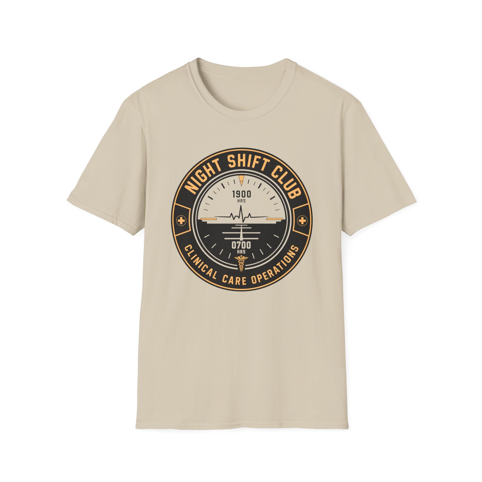 Night Shift Club Badge Operations T-Shirt