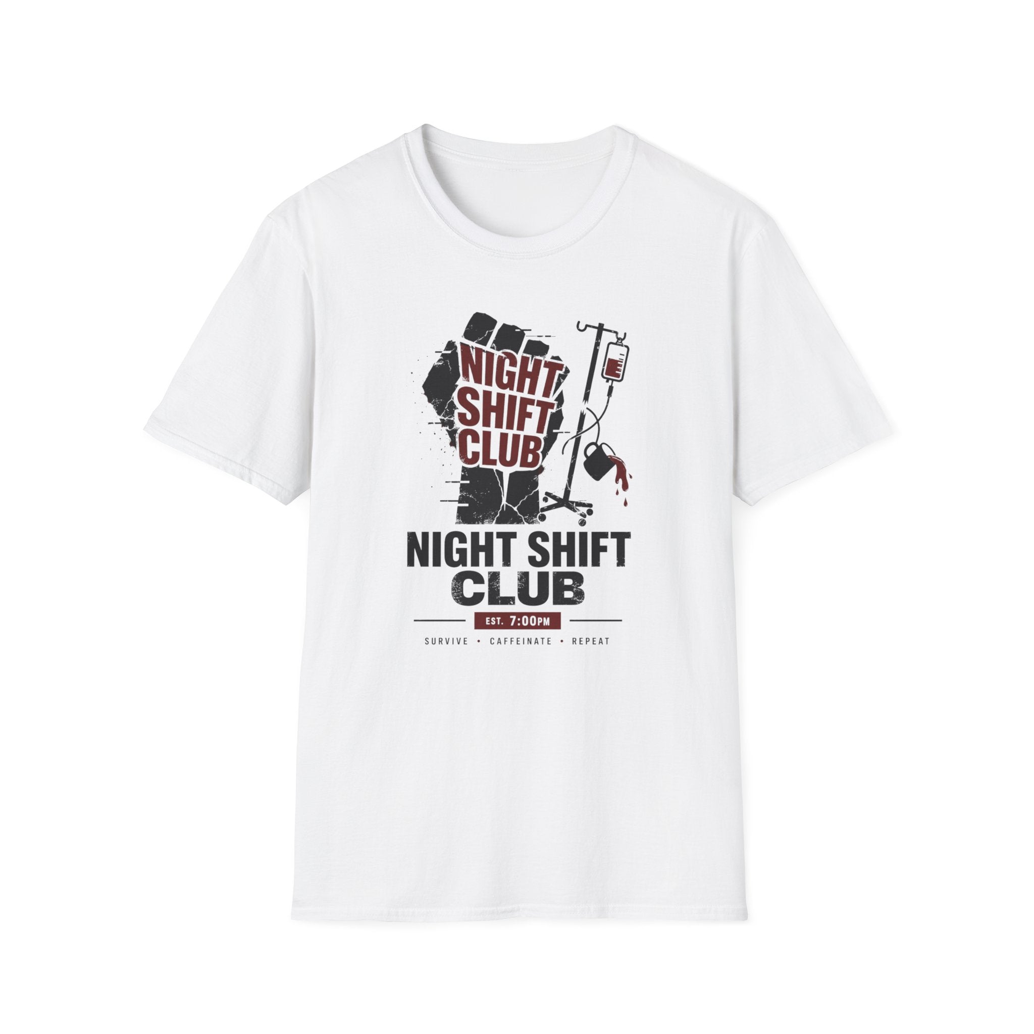 Night Shift Fight Club T-Shirt