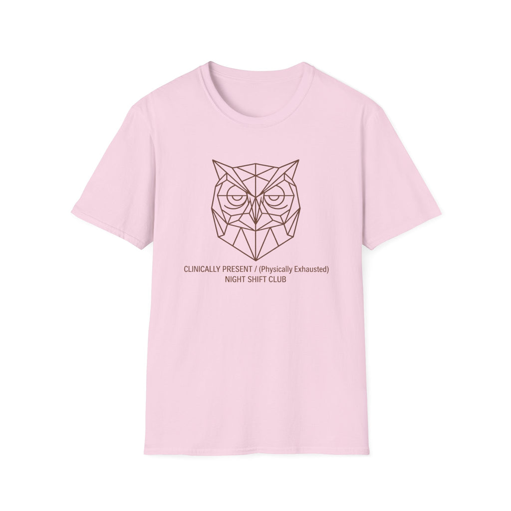 Clinically Present Owl T-Shirt