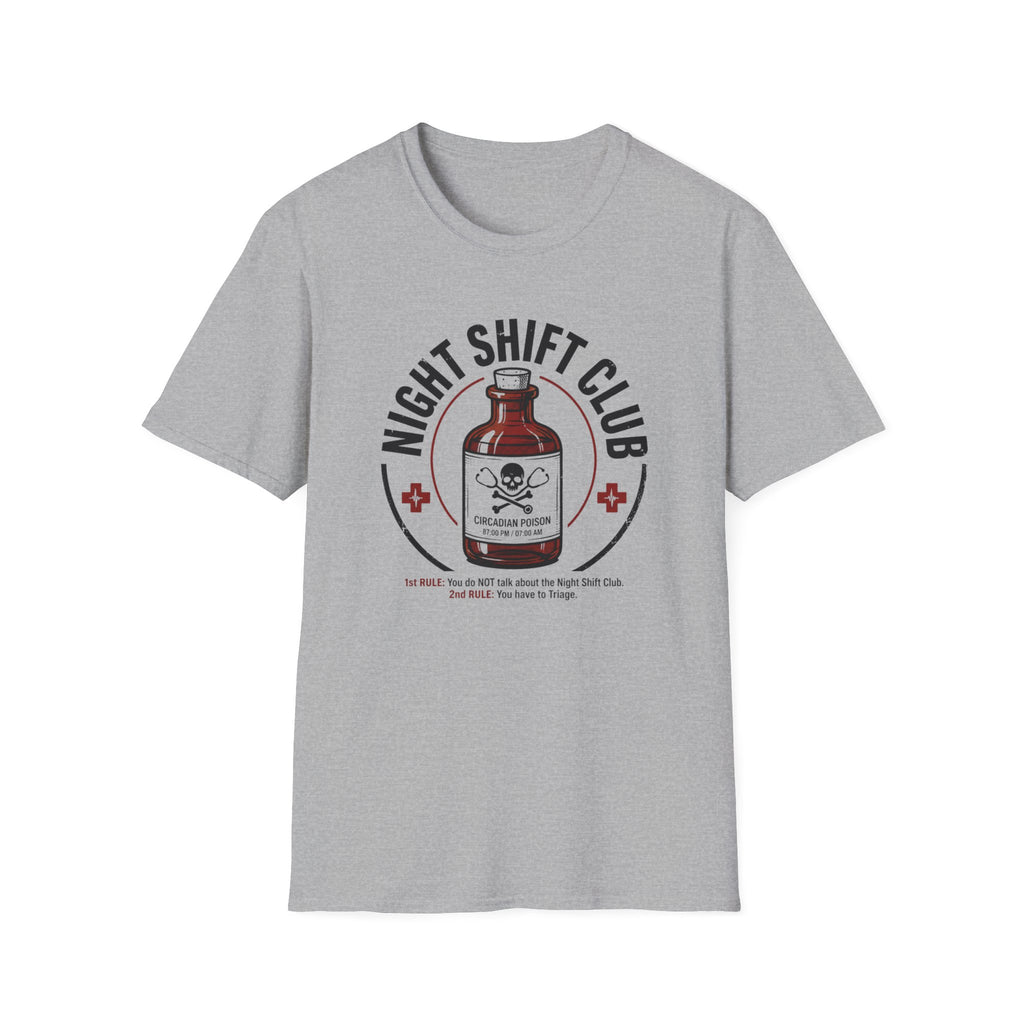 Circadian Poison Night Shift Fight Club T-Shirt