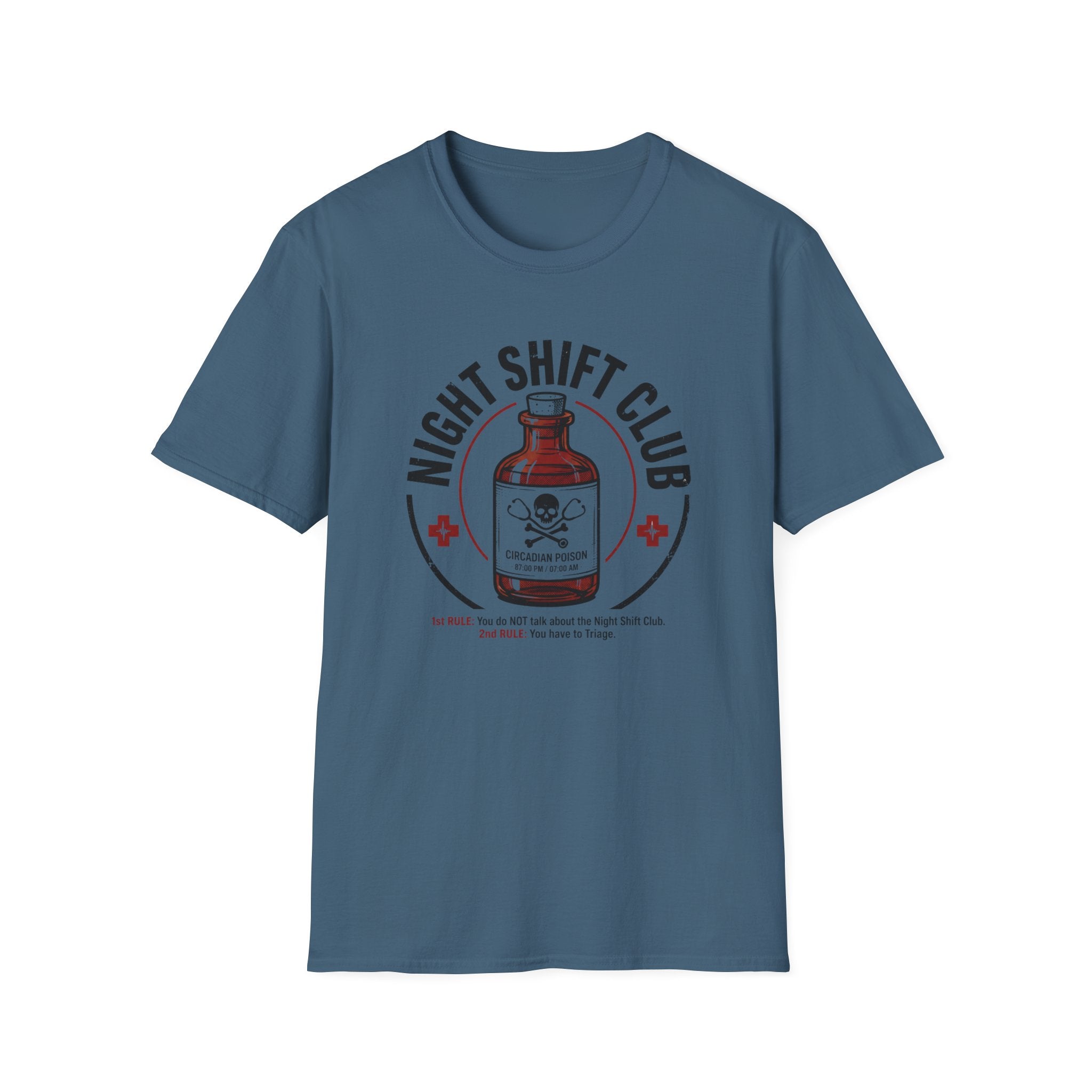 Circadian Poison Night Shift Fight Club T-Shirt