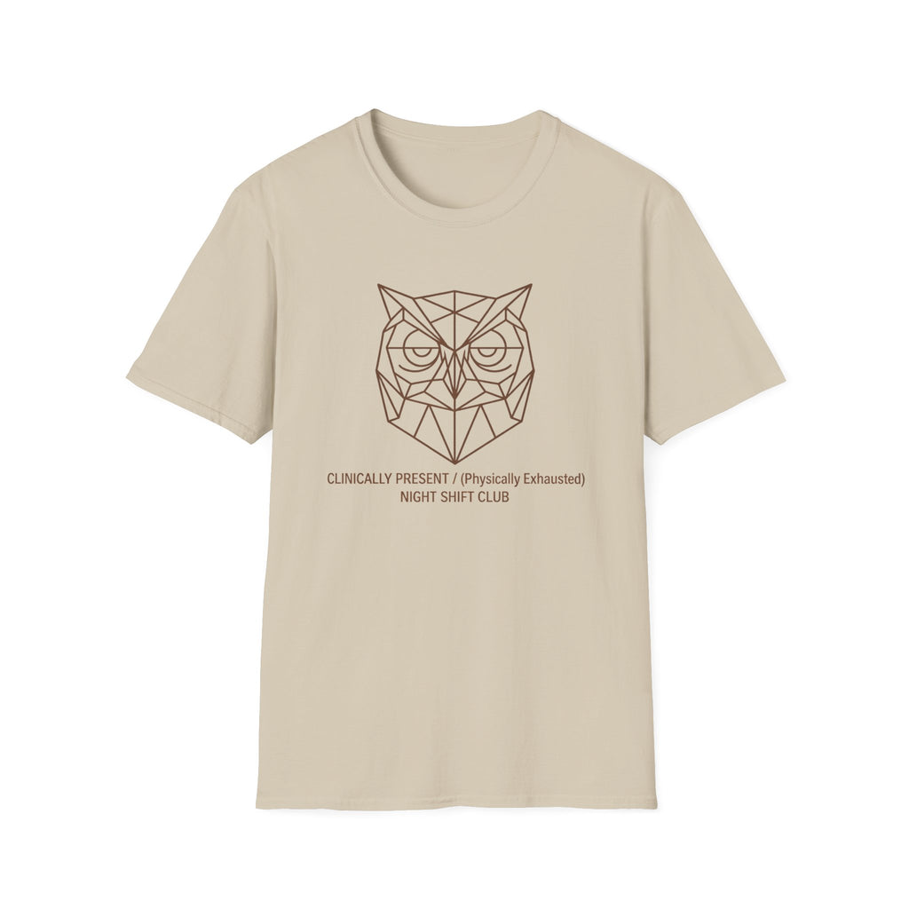 Clinically Present Owl T-Shirt
