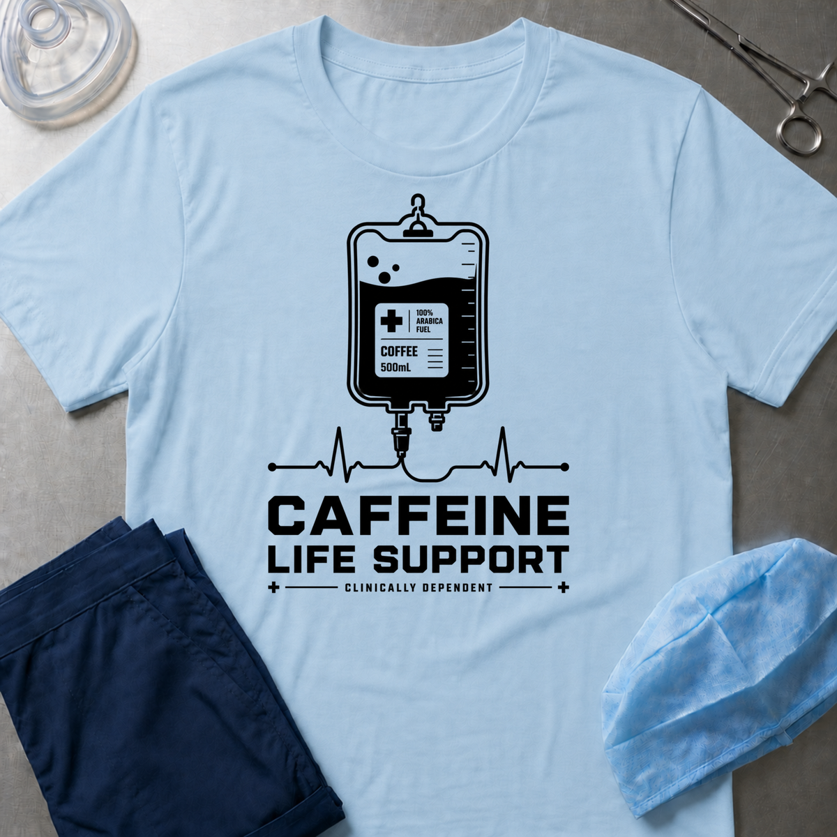 Caffeine Life Support T-Shirt
