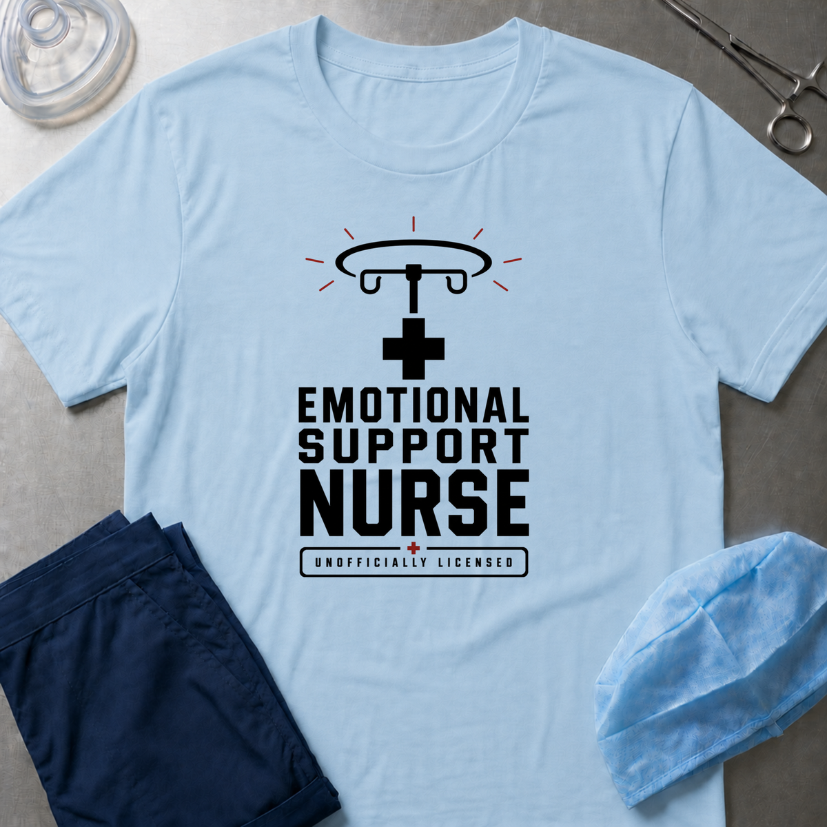 Emotional Support Nurse T-Shirt