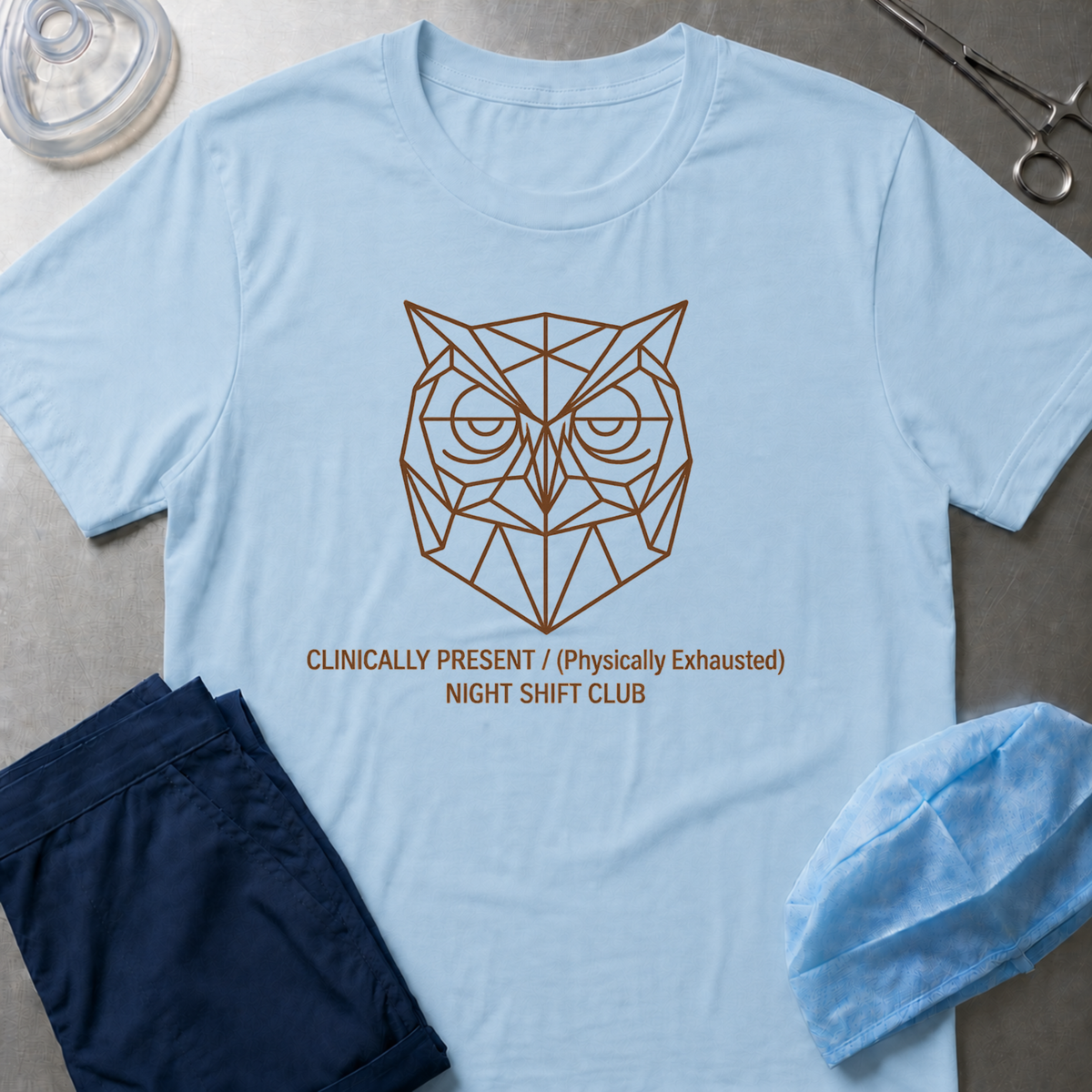 Clinically Present Owl T-Shirt