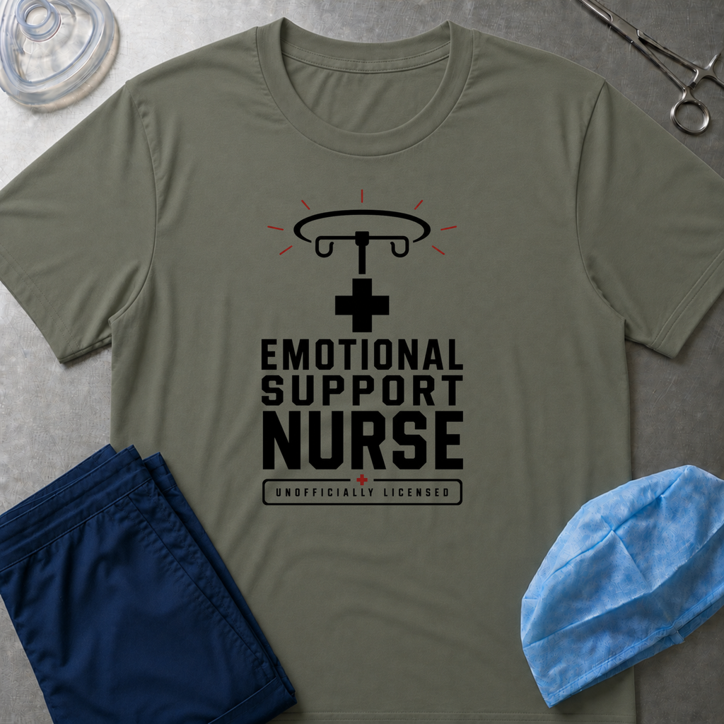 Emotional Support Nurse T-Shirt