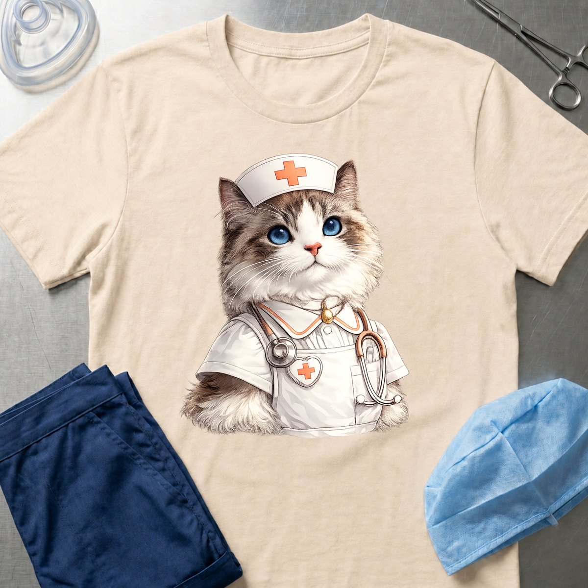 Ragdoll Nurse T-shirt