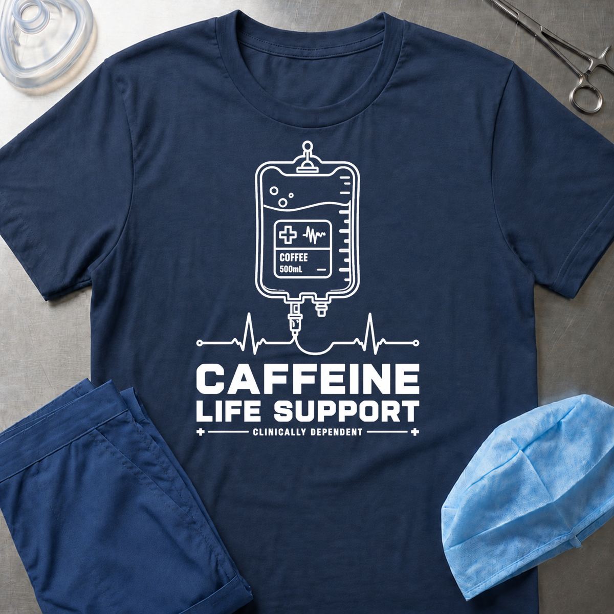 Caffeine Life Support T-Shirt