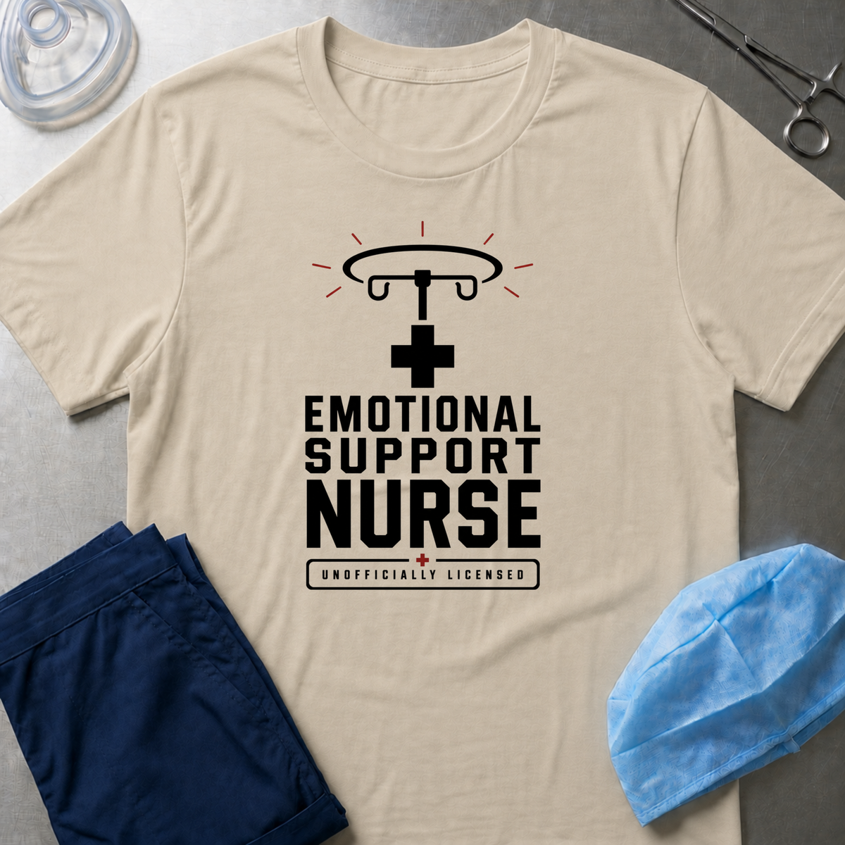Emotional Support Nurse T-Shirt