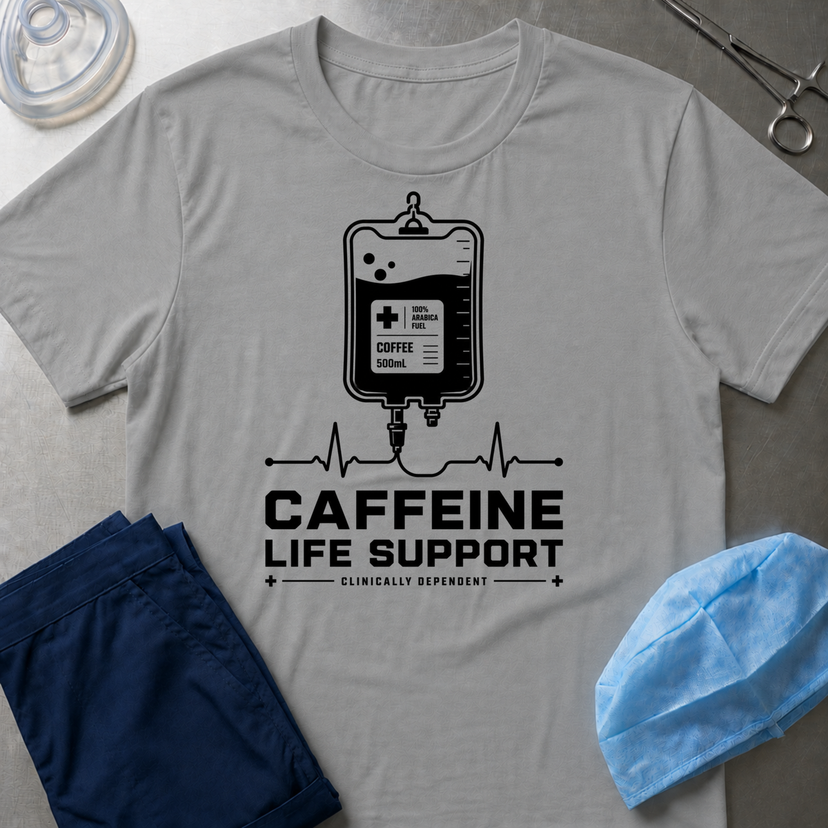Caffeine Life Support T-Shirt