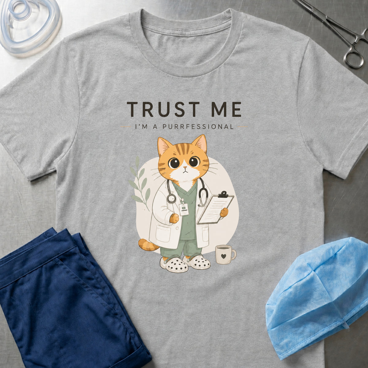 Trust Me, I'm a Purrfessional T-Shirt