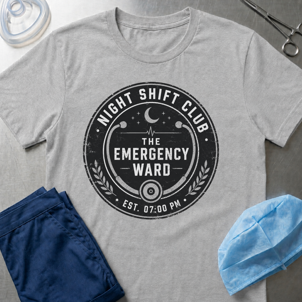 Night Shift Club Badge Ward T-Shirt