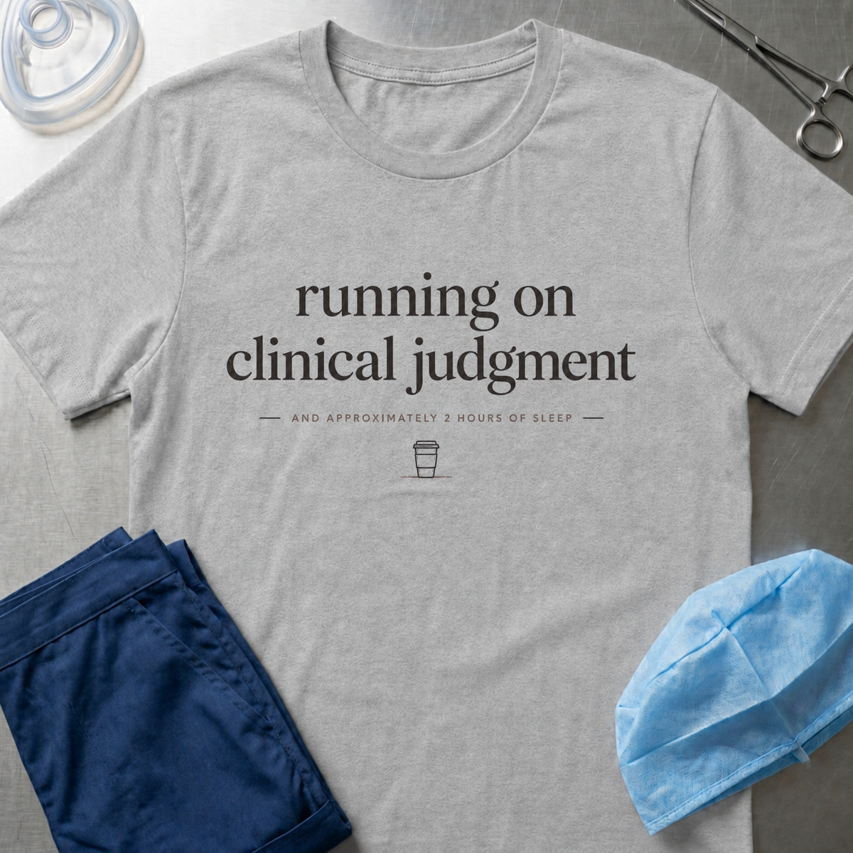 Running on Clinical Judgment T-shirt