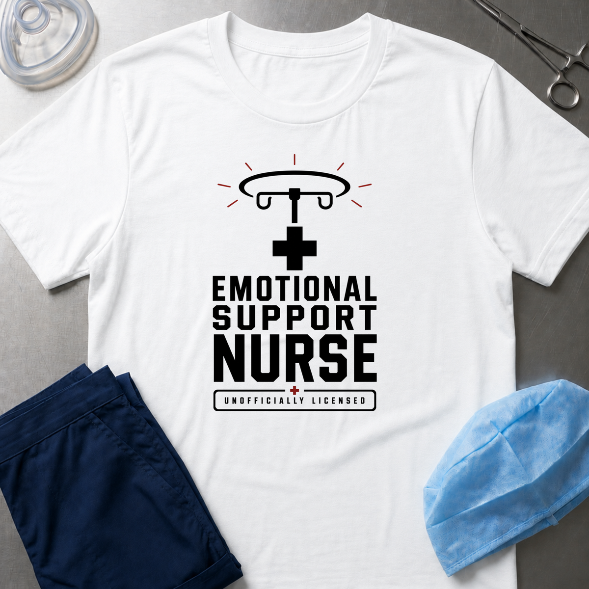 Emotional Support Nurse T-Shirt