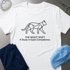 Night Shift Cat T-Shirt